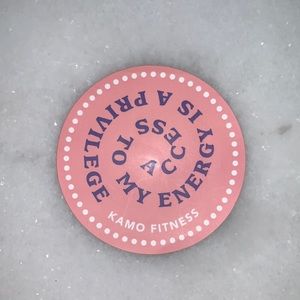 BOGO Kamo Fitness Access to my energy is a privilege sticker (workout gym) new